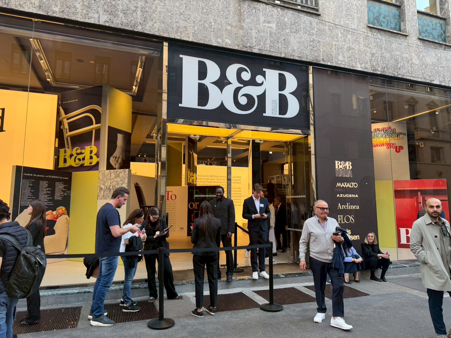B&B Italia ショールーム